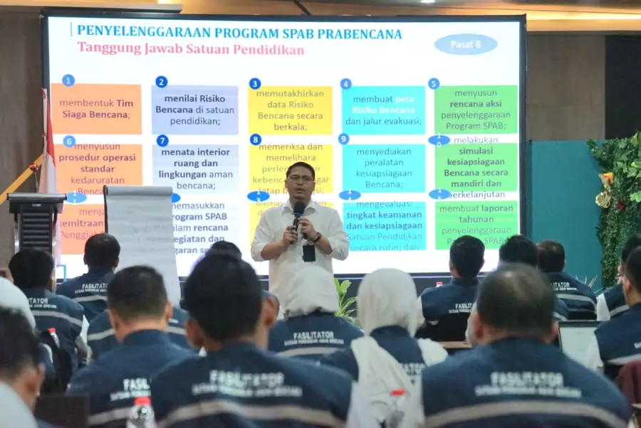 Gandeng IGI Jatim, Kolaborasi BPBD Jatim Gelar ToF SPAB 2026 Foto BeritaJatim.com