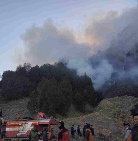 Karhutlah Bromo, Polres Malang Pastikan Kawasan Jemplang Aman Foto BeritaJatim.com