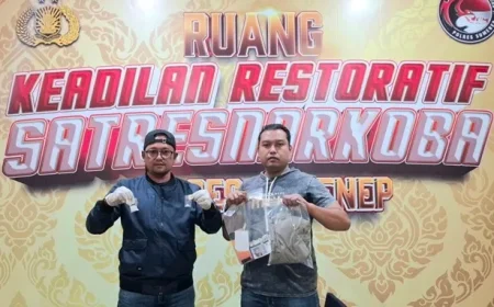 Simpan Sabu di Saku Baju, Warga Sumenep Dibekuk Satreskoba Foto BeritaJatim.com