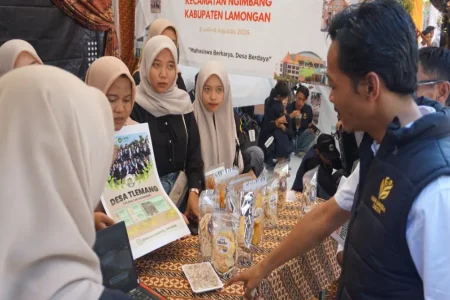 Mahasiswa Unisda Lamongan Hasilkan Puluhan Inovasi selama Pelaksanaan KKN 2026 Foto BeritaJatim.com