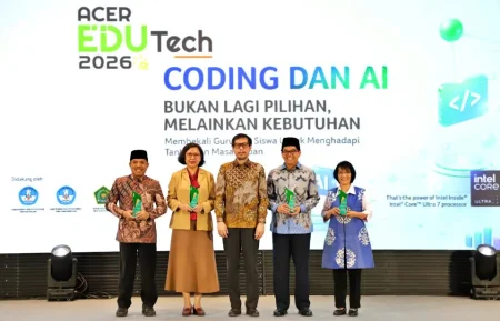 Acer Edu Tech 2026 Surabaya Dorong Sekolah Terapkan Coding dan AI Foto BeritaJatim.com