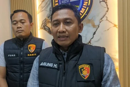 Sempat Viral Ludahi Ibu dan Balita, Debt Collector di Madiun Dibekuk Polisi Foto BeritaJatim.com