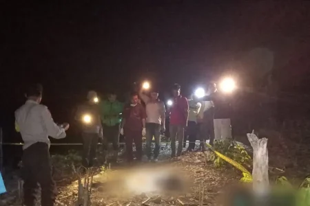 Lansia Hilang Sejak 23 Agustus Ditemukan Meninggal di Hutan Bojonegoro Foto BeritaJatim.com