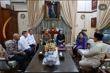 Membaca Arah Komunikasi Politik Prabowo-Megawati Foto BeritaJatim.com