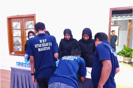 Bebas Narkoba dan Ponsel, Sidak Gabungan Rutan Magetan Hanya Temukan Korek Hingga Sendok Foto BeritaJatim.com