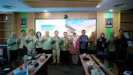 Wujudkan Hunian Layak Bagi Pekerja, BPJS Ketenagakerjaan Gandeng PT Gapura Angkasa Gelar Pekan MLT Perumahan Foto BeritaJatim.com