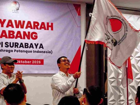 Hendy Setiono Pimpin FOPI Surabaya 2026–2030, Bidik 4 Emas di Porprov Jatim 2027 Foto BeritaJatim.com