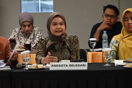 Nila Yani DPR RI PDIP Asal Gresik Soroti HKI di Era AI Foto BeritaJatim.com