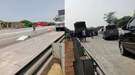 Kecelakaan Hiace Rombongan Suporter PSS Sleman di Tol Madiun, 3 Orang Tewas Foto BeritaJatim.com