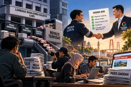 Tolak Royalti Terpusat, Selamatkan Pers Daerah Lewat Skema B2B Murni Foto BeritaJatim.com