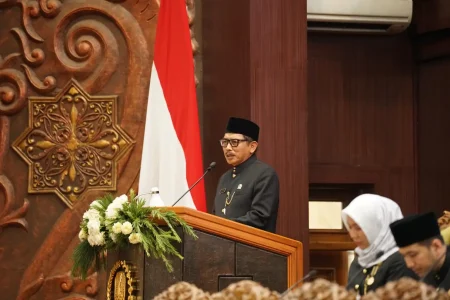 HUT ke-81 Provinsi Jawa Timur, M Musyafak Dorong Ketahanan Pangan dan Pemerataan Pembangunan Foto BeritaJatim.com