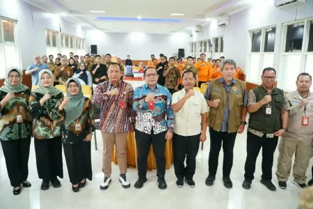 Pusdiklat BNPB Apresiasi Pelaksanaan Uji Kompetensi Kebencanaan Gelaran Kolaborasi BPBD dan BPSDM Jatim Foto BeritaJatim.com