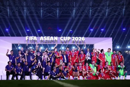 John Herdman Puji Mentalitas Timnas Indonesia Usai Juara FIFA ASEAN Cup 2026 Foto BeritaJatim.com