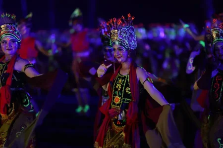 Gandrung Sewu 2026 Bikin Ketagihan, Penari dari Bangkalan dan Malang Ingin Kembali Foto BeritaJatim.com