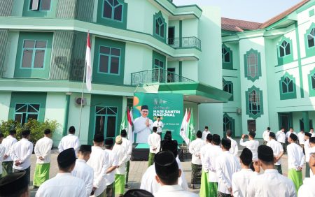 Apel Hari Santri Nasional, PKB Jatim: Santri Garda Terdepan Jaga Alam dan Lingkungan Foto BeritaJatim.com