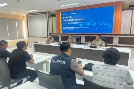 Antisipasi Kejahatan Transnasional, Interpol Datangi Polres Sidoarjo Foto BeritaJatim.com