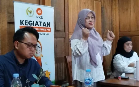 Anggota DPR RI Meitri Citra Wardani Soroti Masalah Limbah di Jombang Foto BeritaJatim.com