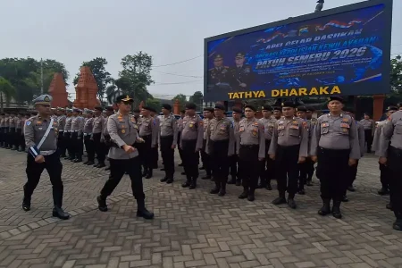 Operasi Patuh Semeru 2026 di Mojokerto, Tilang Manual Dimulai Pekan Kedua Foto BeritaJatim.com