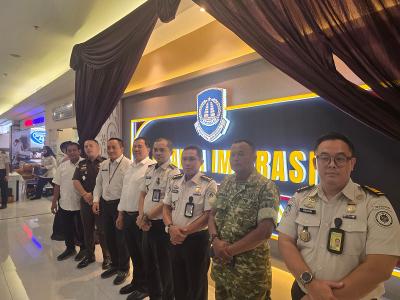 Hadir di BG Junction Surabaya, Imigrasi Resmi Seragamkan Unit Layanan Paspor Jadi “Beranda Imigrasi” Foto BeritaJatim.com