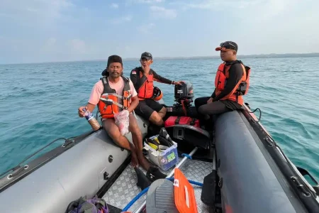 Warga Sampang Diduga Tenggelam saat Mancing di Area Pengeboran Pantura Foto BeritaJatim.com